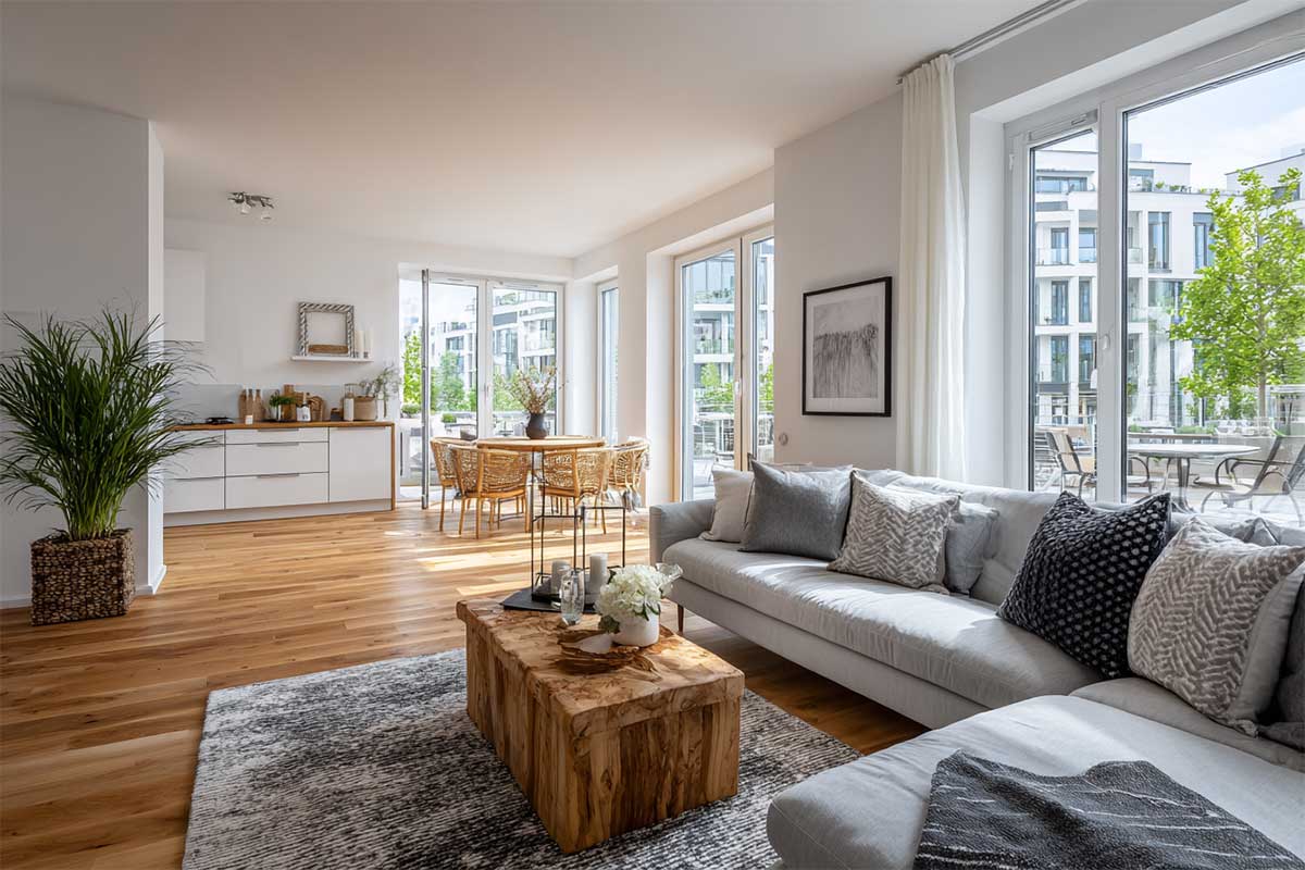 Mietwohnung in Erfurt – heller Wohnraum mit moderner Ausstattung